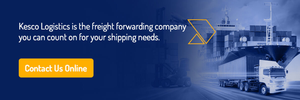 Kesco Logistics is the freight forwarding company you can count on for your shipping needs.
