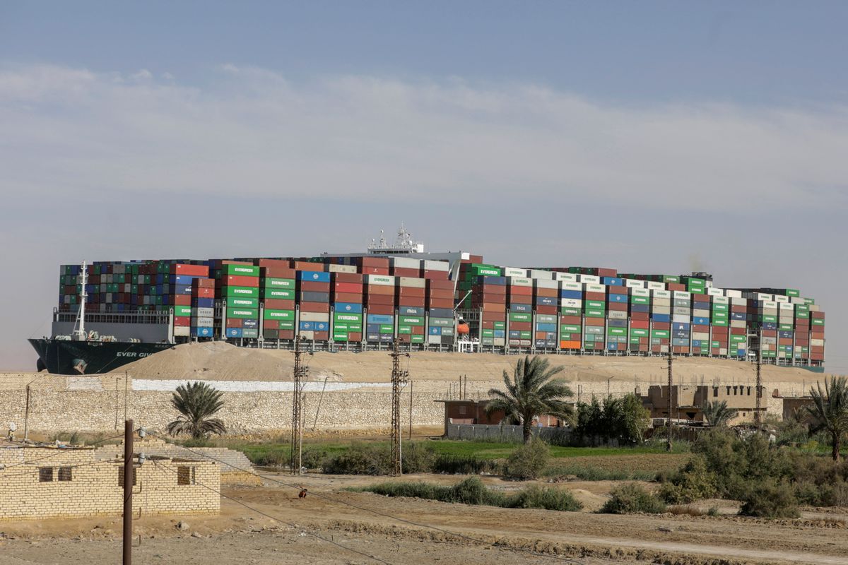 Insurer of ship that blocked Suez Canal says reduced claim still high