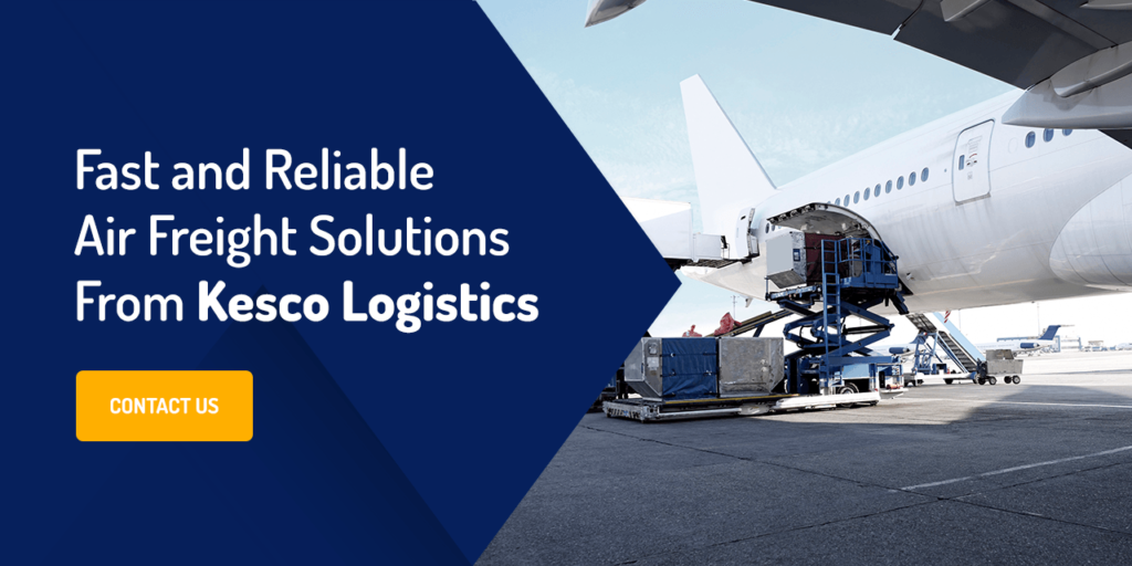 Fast and reliable air freight solutions from Kesco Logistics. 