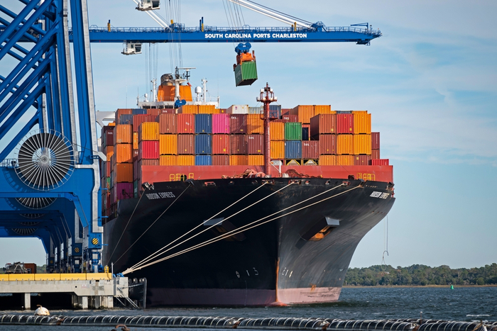 US East Coast port congestion hindering trans-Atlantic trade
