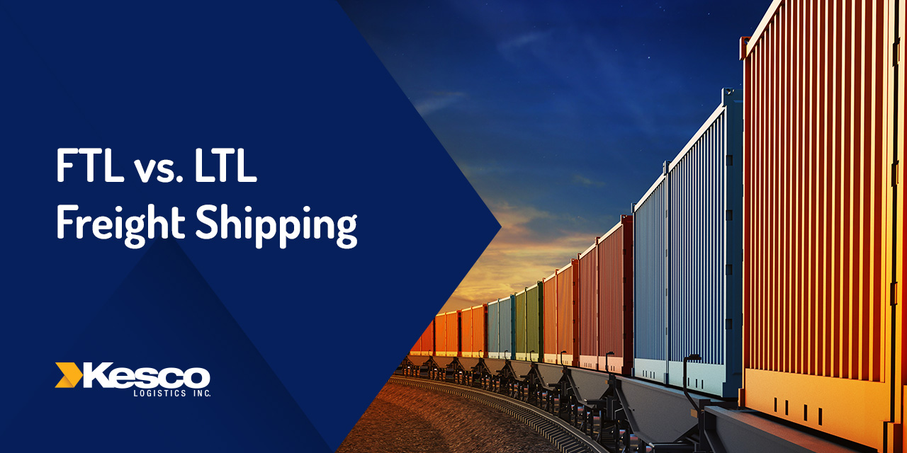 FTL vs LTL freight shipping