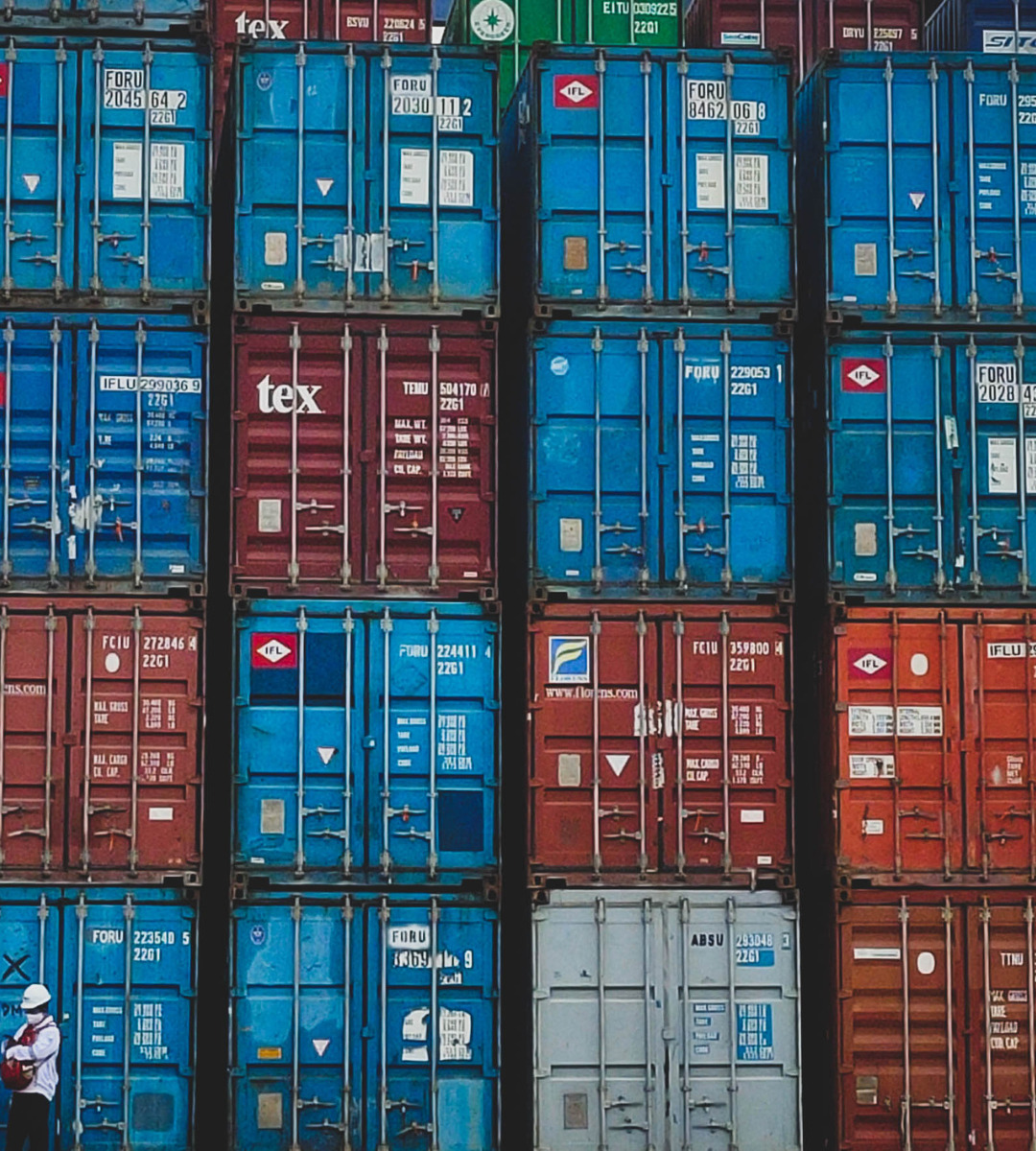 Unaffected Containers Secured On The MV Mississippi Unaffected Containers Secured On The MV Mississippi